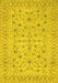 Persian Yellow Traditional Rug, tr138yw