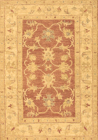 Oriental Brown Traditional Rug, tr1390brn