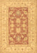 Oriental Brown Traditional Rug, tr1390brn