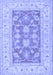 Oriental Blue Traditional Rug, tr1390blu