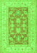 Oriental Green Traditional Rug, tr1390grn