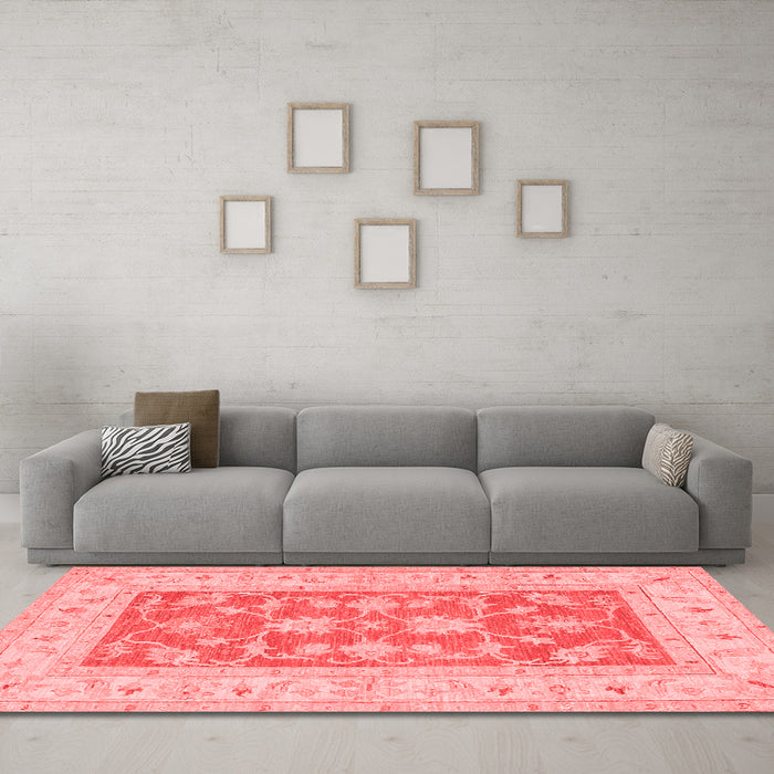 Traditional Red Washable Rugs