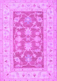 Oriental Purple Traditional Rug, tr1390pur
