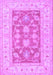 Oriental Purple Traditional Rug, tr1390pur