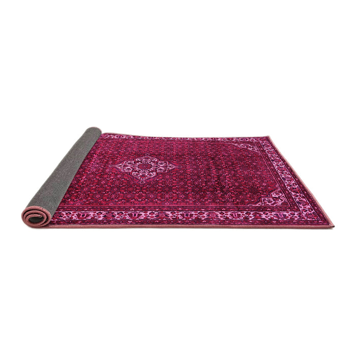Sideview of Persian Pink Traditional Rug, tr1391pnk