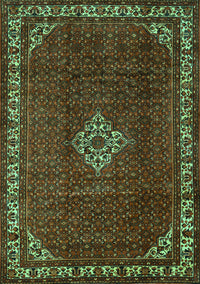 Persian Turquoise Traditional Rug, tr1391turq