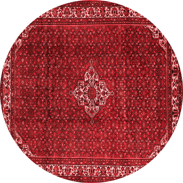 Machine Washable Persian Red Traditional Rug, wshtr1391red