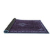 Sideview of Persian Blue Traditional Rug, tr1391blu