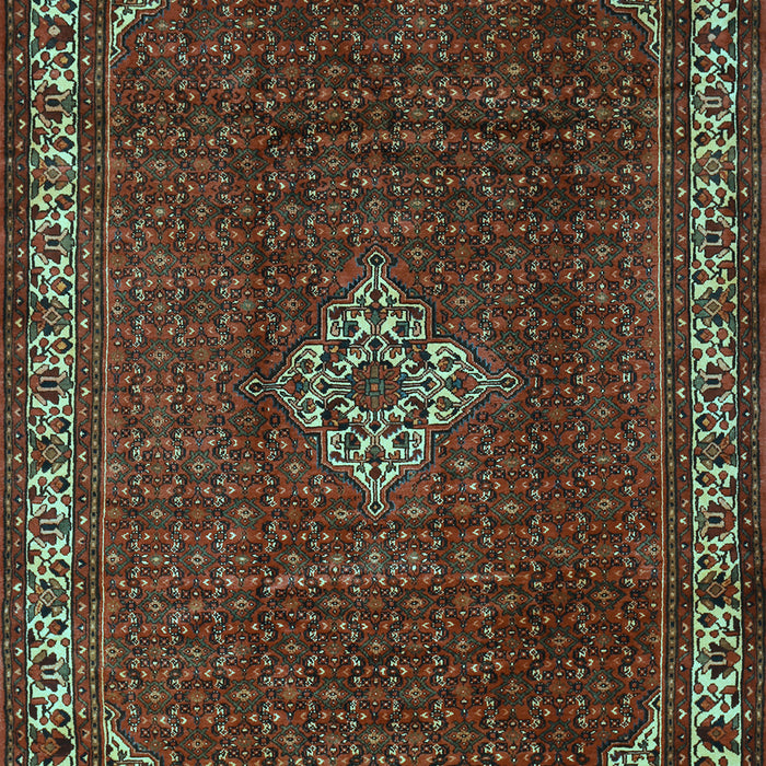 Machine Washable Persian Light Blue Traditional Rug, wshtr1391lblu