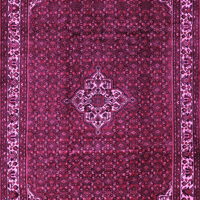Machine Washable Persian Purple Traditional Area Rugs, wshtr1391pur