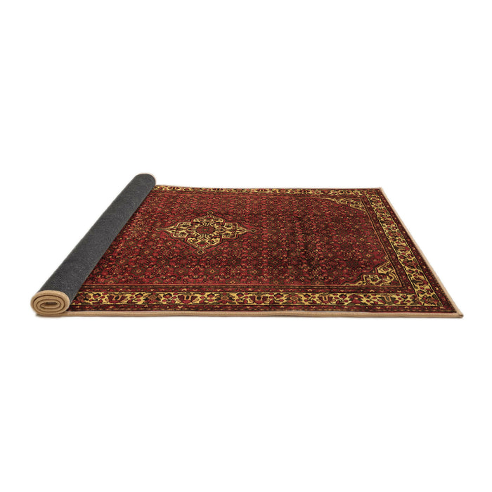 Sideview of Persian Brown Traditional Rug, tr1391brn