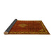 Sideview of Persian Yellow Traditional Rug, tr1391yw