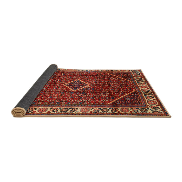 Sideview of Traditional Red Persian Rug, tr1392