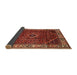 Sideview of Traditional Red Persian Rug, tr1392