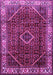 Machine Washable Persian Purple Traditional Area Rugs, wshtr1392pur