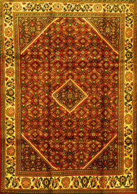 Persian Yellow Traditional Rug, tr1392yw