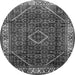 Square Persian Gray Traditional Rug, tr1392gry