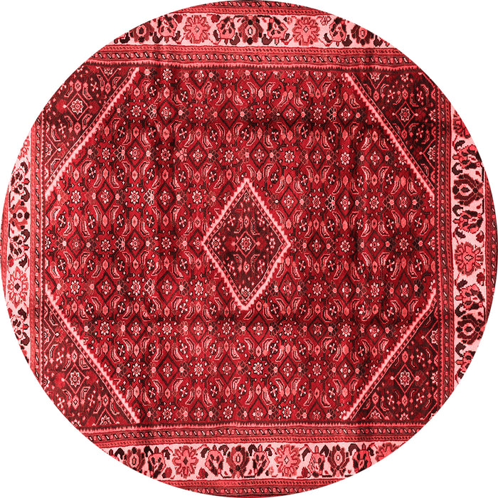 Machine Washable Persian Red Traditional Rug, wshtr1392red