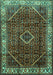 Persian Turquoise Traditional Rug, tr1392turq