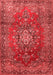 Persian Red Traditional Area Rugs