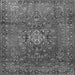 Serging Thickness of Persian Gray Traditional Rug, tr1393gry