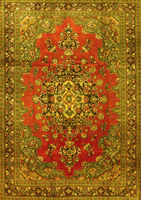 Persian Yellow Traditional Rug, tr1393yw