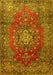 Persian Yellow Traditional Rug, tr1393yw