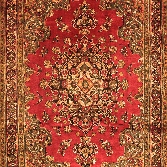 Persian Orange Traditional Rug, tr1393org