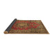 Sideview of Persian Brown Traditional Rug, tr1393brn