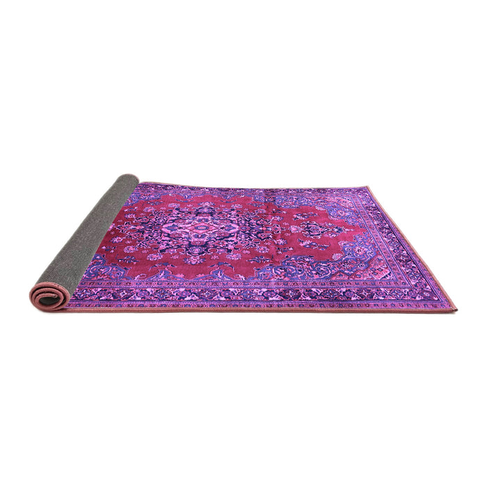 Sideview of Persian Purple Traditional Rug, tr1393pur