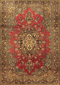 Persian Brown Traditional Rug, tr1393brn