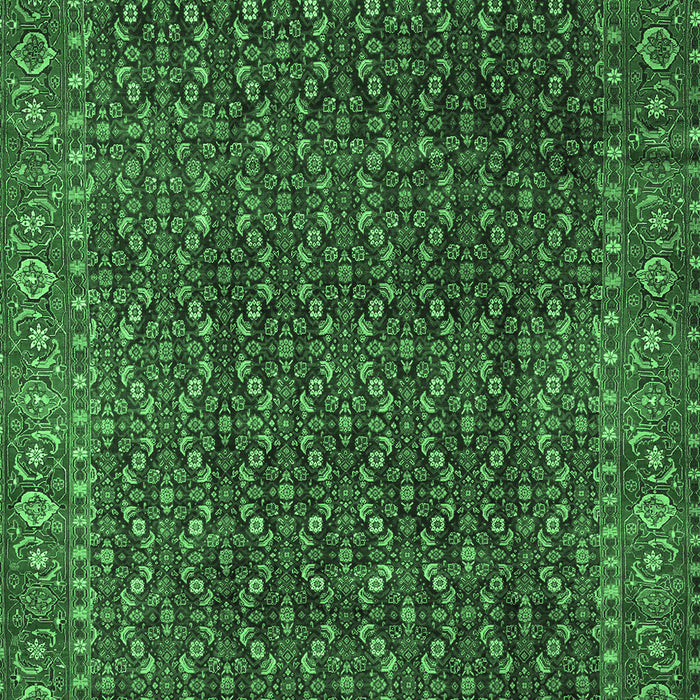 Persian Emerald Green Traditional Rug, tr1394emgrn