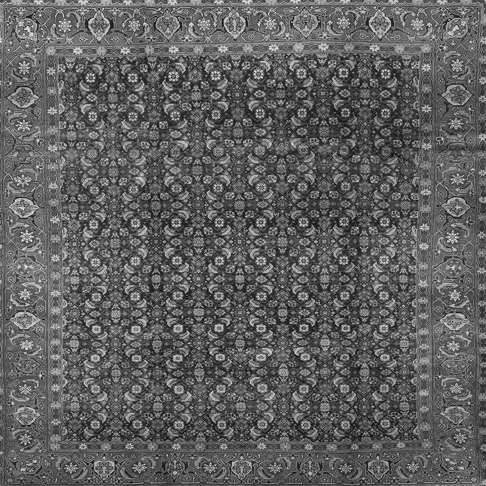 Serging Thickness of Persian Gray Traditional Rug, tr1394gry