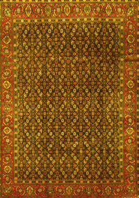 Persian Yellow Traditional Rug, tr1394yw