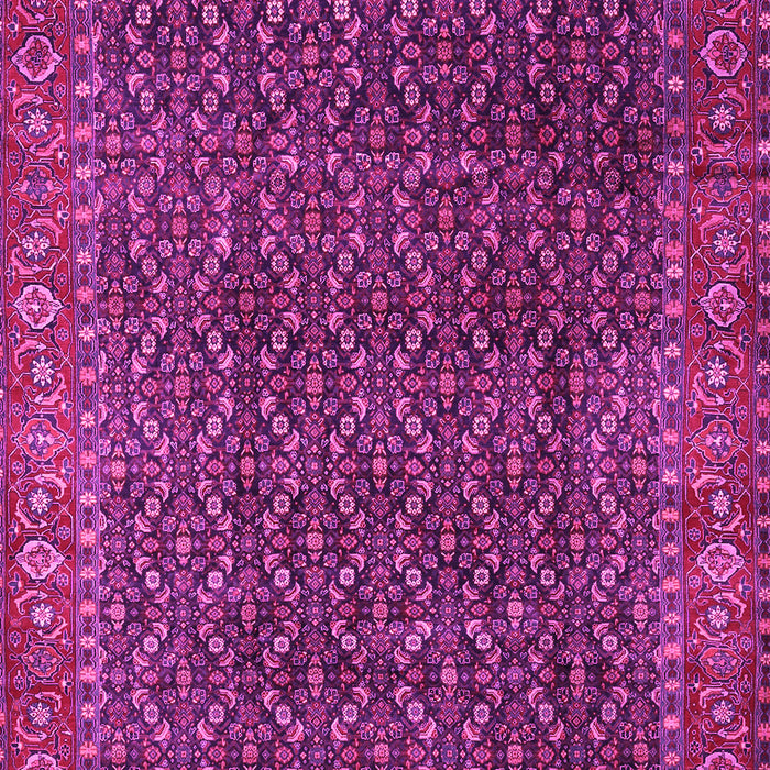 Machine Washable Persian Pink Traditional Rug, wshtr1394pnk