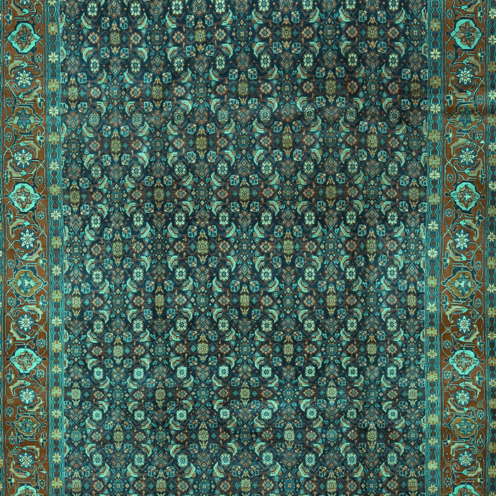 Persian Turquoise Traditional Rug, tr1394turq