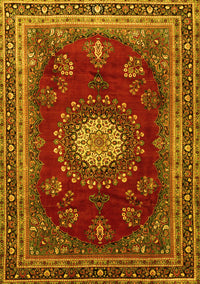 Persian Yellow Traditional Rug, tr1395yw