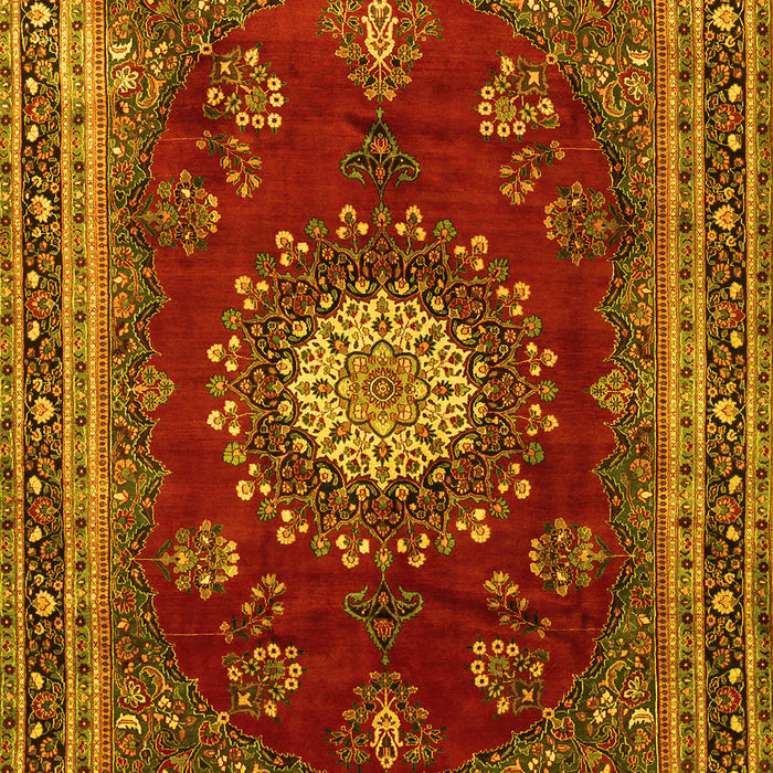 Persian Yellow Traditional Rug, tr1395yw