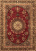 Persian Brown Traditional Rug, tr1395brn