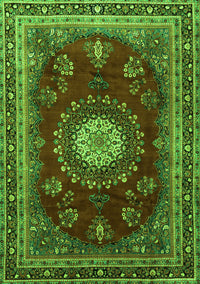 Persian Green Traditional Rug, tr1395grn