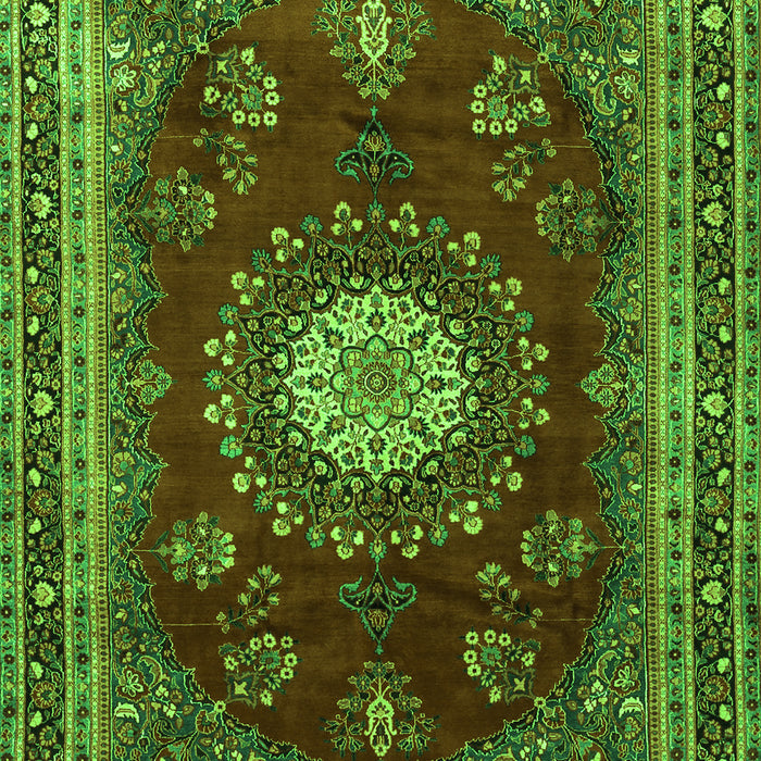Persian Green Traditional Rug, tr1395grn