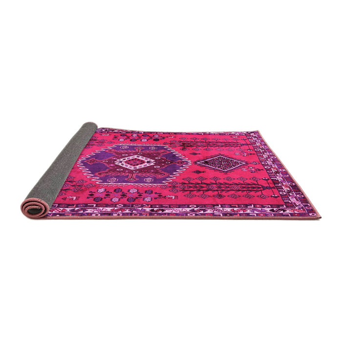 Sideview of Persian Pink Traditional Rug, tr1396pnk