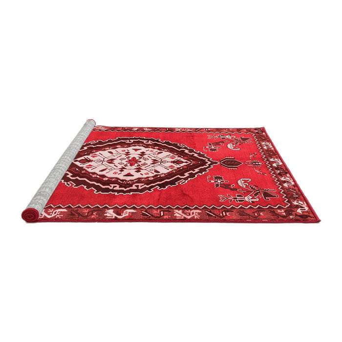 Traditional Red Washable Rugs