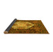 Sideview of Persian Yellow Traditional Rug, tr1398yw