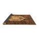Sideview of Persian Brown Traditional Rug, tr1398brn