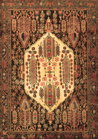 Persian Brown Traditional Rug, tr1398brn