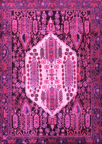 Persian Pink Traditional Rug, tr1398pnk