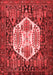 Persian Red Traditional Area Rugs