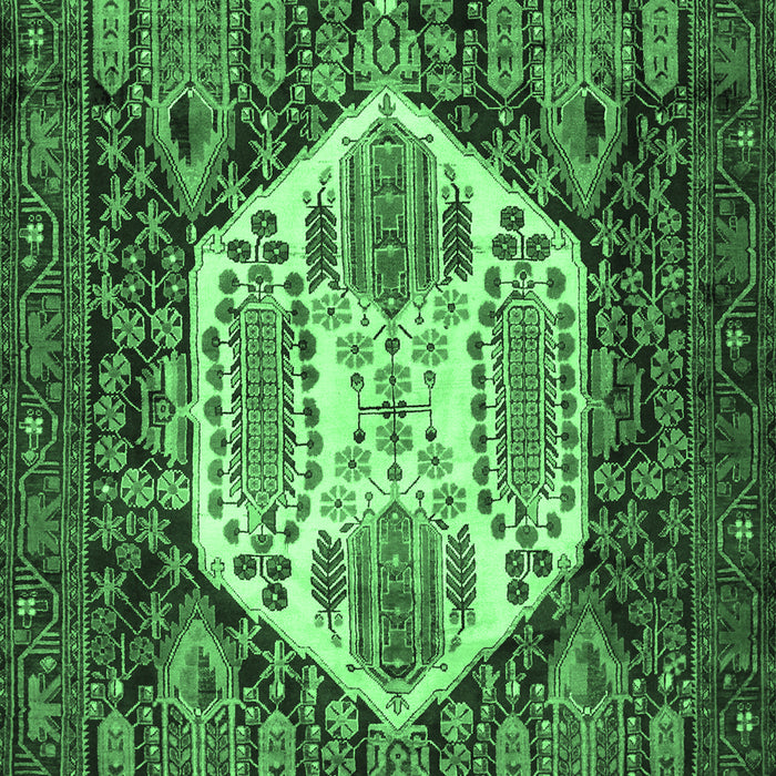 Persian Emerald Green Traditional Rug, tr1398emgrn