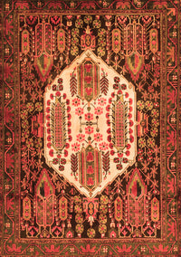 Persian Orange Traditional Rug, tr1398org